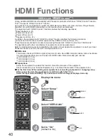 Предварительный просмотр 40 страницы Panasonic Viera TX-26LXD7 Operating Instructions Manual