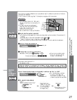 Preview for 27 page of Panasonic Viera TX-26LXD70 Operating Instructions Manual