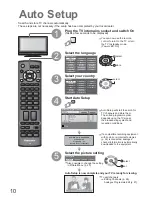 Preview for 10 page of Panasonic Viera TX-26LXD70F Operating Instructions Manual