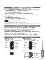 Preview for 39 page of Panasonic Viera TX-26LXD70F Operating Instructions Manual