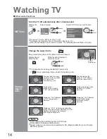 Preview for 14 page of Panasonic Viera TX-26LXD8 Operating Instructions Manual