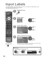 Предварительный просмотр 36 страницы Panasonic Viera TX-26LXD80 Operating Instructions Manual