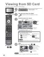 Предварительный просмотр 40 страницы Panasonic Viera TX-26LXD80 Operating Instructions Manual