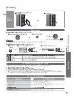 Предварительный просмотр 41 страницы Panasonic Viera TX-26LXD80 Operating Instructions Manual