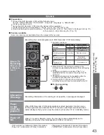 Предварительный просмотр 43 страницы Panasonic Viera TX-26LXD80 Operating Instructions Manual