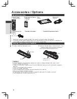 Предварительный просмотр 6 страницы Panasonic Viera TX-32A400B Operating Instructions Manual