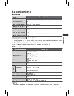 Предварительный просмотр 27 страницы Panasonic Viera TX-32A400B Operating Instructions Manual