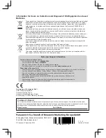 Предварительный просмотр 32 страницы Panasonic Viera TX-32A400B Operating Instructions Manual