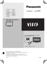 Preview for 63 page of Panasonic Viera TX-32AS500E Operating Instructions Manual