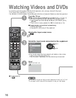 Preview for 16 page of Panasonic Viera TX-32LE8PS Operating Instructions Manual