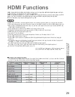 Preview for 29 page of Panasonic Viera TX-32LX70P Operating Instructions Manual