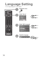 Preview for 10 page of Panasonic Viera TX-32LX800A Operating Instructions Manual