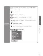 Preview for 11 page of Panasonic Viera TX-32LX800A Operating Instructions Manual