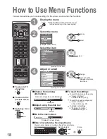 Preview for 18 page of Panasonic Viera TX-32LX800A Operating Instructions Manual