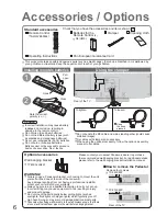 Предварительный просмотр 6 страницы Panasonic Viera TX-32LX85P Operating Instructions Manual