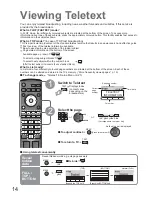 Preview for 14 page of Panasonic Viera TX-32LX85P Operating Instructions Manual