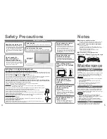 Preview for 3 page of Panasonic Viera TX-32LXD700 Operating Instructions Manual