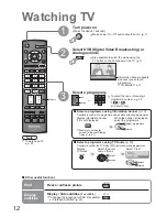 Preview for 12 page of Panasonic Viera TX-32LXD8 Operating Instructions Manual