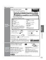 Preview for 13 page of Panasonic Viera TX-32LXD8 Operating Instructions Manual