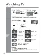 Предварительный просмотр 14 страницы Panasonic Viera TX-32LXD8 Operating Instructions Manual