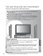 Preview for 2 page of Panasonic Viera TX-32LXD85 Operating Instructions Manual