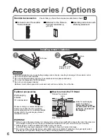 Предварительный просмотр 6 страницы Panasonic Viera TX-32LXD8A Operating Instructions Manual