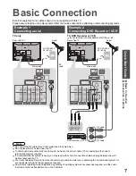 Предварительный просмотр 7 страницы Panasonic Viera TX-32LXD8A Operating Instructions Manual