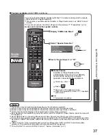 Предварительный просмотр 37 страницы Panasonic Viera TX-32LXD8A Operating Instructions Manual