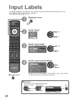 Preview for 28 page of Panasonic Viera TX-32LZ85L Operating Instructions Manual