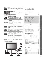 Предварительный просмотр 3 страницы Panasonic Viera TX-32LZD81 Operating Instructions Manual