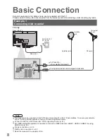 Предварительный просмотр 8 страницы Panasonic Viera TX-32LZD81 Operating Instructions Manual