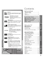 Предварительный просмотр 3 страницы Panasonic Viera TX-32LZD85 Operating Instructions Manual