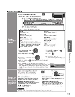 Предварительный просмотр 13 страницы Panasonic Viera TX-32LZD85 Operating Instructions Manual