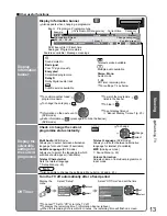 Preview for 13 page of Panasonic Viera TX-32LZD85F Operating Instructions Manual