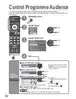 Preview for 30 page of Panasonic Viera TX-32LZD85F Operating Instructions Manual