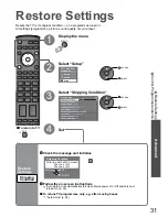 Preview for 31 page of Panasonic Viera TX-32LZD85F Operating Instructions Manual