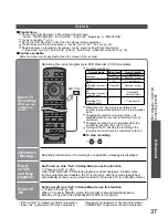 Preview for 37 page of Panasonic Viera TX-32LZD85F Operating Instructions Manual