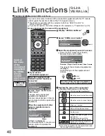 Preview for 40 page of Panasonic Viera TX-32LZD85F Operating Instructions Manual