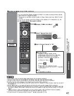 Preview for 41 page of Panasonic Viera TX-32LZD85F Operating Instructions Manual