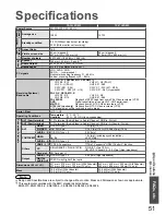 Preview for 51 page of Panasonic Viera TX-32LZD85F Operating Instructions Manual