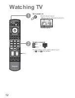 Preview for 12 page of Panasonic Viera TX-37LZ70P Operating Instructions Manual