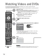 Preview for 14 page of Panasonic Viera TX-37LZ70P Operating Instructions Manual