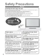 Предварительный просмотр 4 страницы Panasonic Viera TX-37LZ800A Operating Instructions Manual