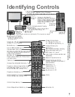 Предварительный просмотр 7 страницы Panasonic Viera TX-37LZ800A Operating Instructions Manual