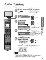 Предварительный просмотр 9 страницы Panasonic Viera TX-37LZ800A Operating Instructions Manual