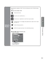 Предварительный просмотр 11 страницы Panasonic Viera TX-37LZ800A Operating Instructions Manual