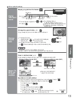 Предварительный просмотр 13 страницы Panasonic Viera TX-37LZ800A Operating Instructions Manual