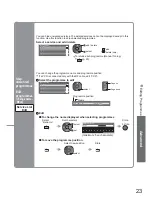 Предварительный просмотр 23 страницы Panasonic Viera TX-37LZ800A Operating Instructions Manual