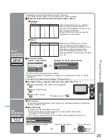 Предварительный просмотр 25 страницы Panasonic Viera TX-37LZ800A Operating Instructions Manual