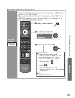 Предварительный просмотр 35 страницы Panasonic Viera TX-37LZ800A Operating Instructions Manual